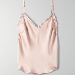 Aritzia Wilfred Ruffle Camisole NWOT